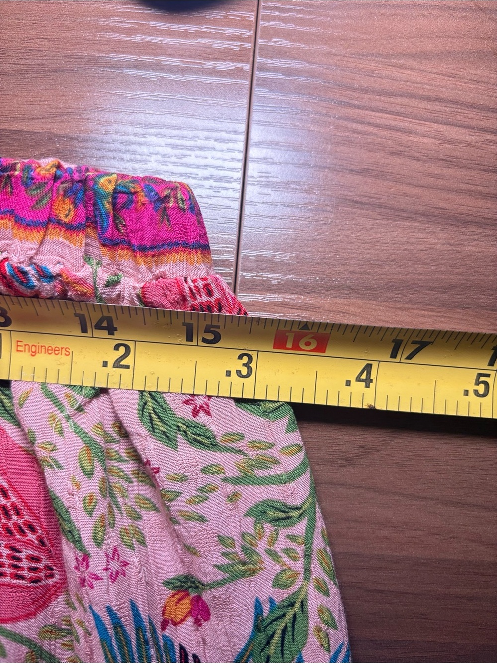 Cynthia Rowley Pink Floral Bird Print Tiered Midi Skirt | Boho Cottagecore - Picture 7 of 8